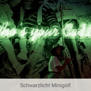 Schwarzlicht Minigold als Date Idee