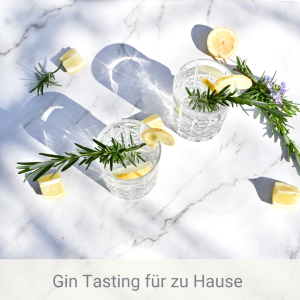 Gin Tasting zu Hause