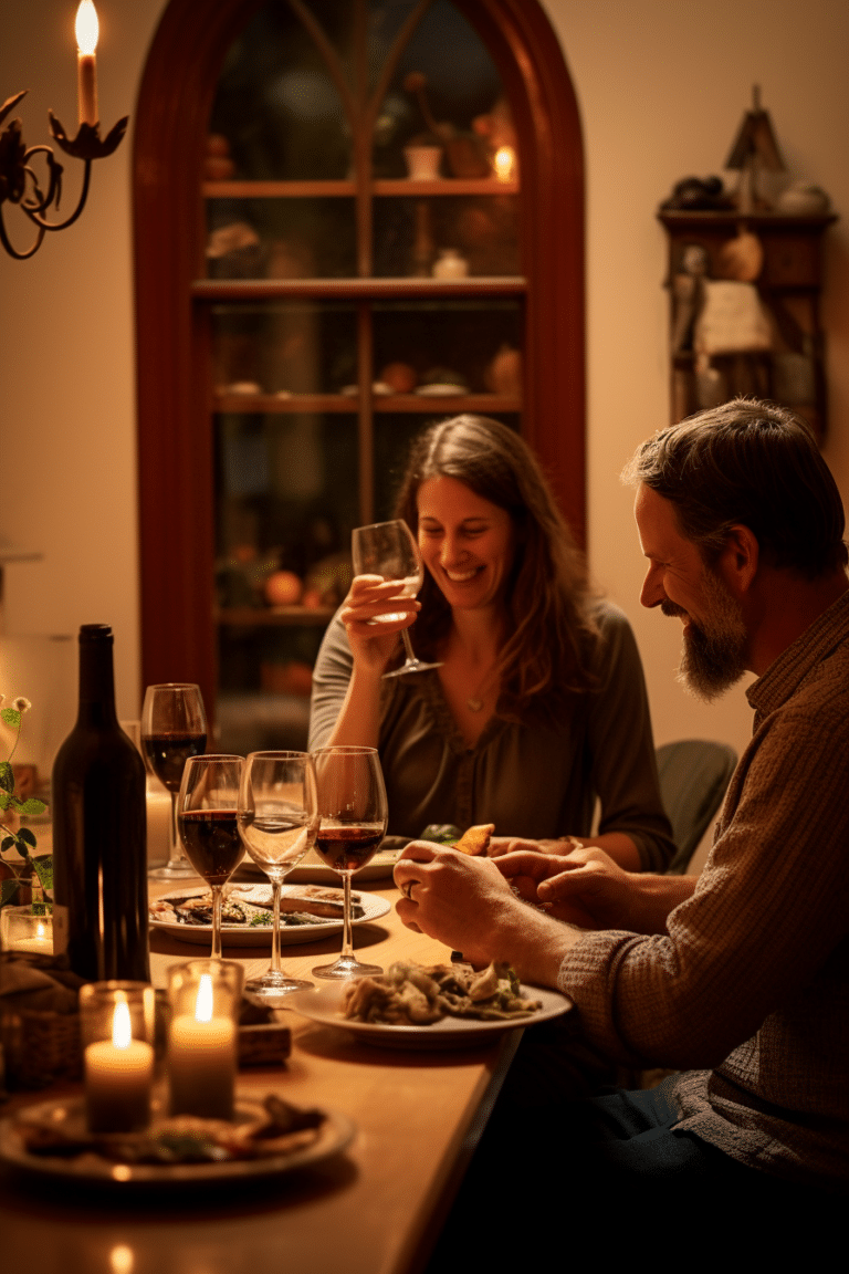 Weinprobe zu Hause