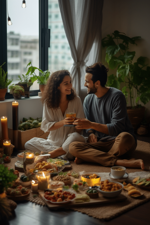 Indoor Picknick, Date Ideen schlechtes Wetter