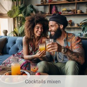 Cocktail Date, Cocktails mixen Date Night